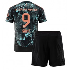 Bayern Munich Harry Kane #9 Dětské Venkovní dres komplet 2024-25 Krátký Rukáv (+ trenýrky)